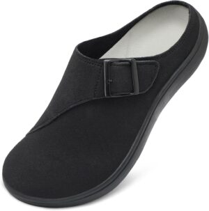 LeIsfIt Womens Wide Clogs Adjustabl...