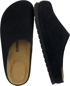 CUSHIONAIRE Lute Genuine Suede Leat...