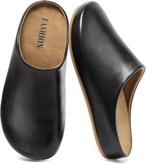 Clogs for Women Leather Women’...