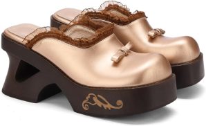 Handmade Swedish Wood Mules for Wom...