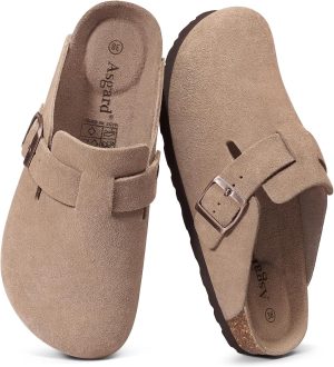 Asgard Genuine Suede Clogs for Wome...