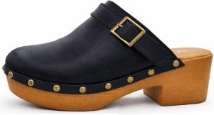 TruFox Women’s Clogs Faux Woo...