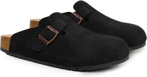Women’s Men’s Suede Clo...