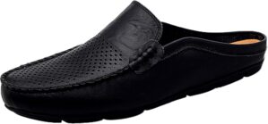 Go Tour Mens Mules Clog Slippers Br...
