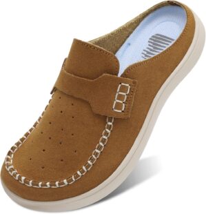 BARERUN Wide Slip on Shoes for Wome...