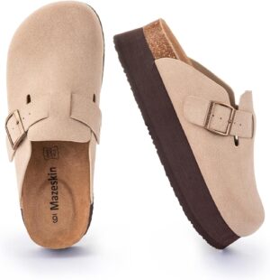 mazeskin Genuine Leather Platform O...