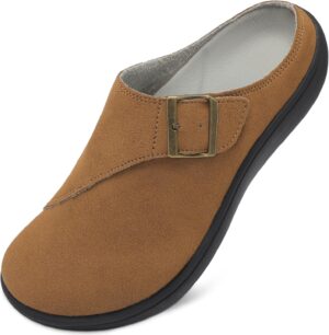 LeIsfIt Womens Wide Clogs Adjustabl...