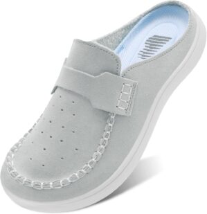 BARERUN Wide Slip on Shoes for Wome...