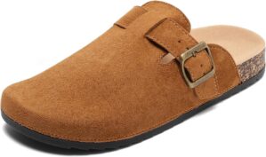 Suede Clogs Men & Women Unisex...