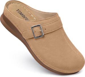 TEMOFON Clogs for Women Slip on Mul...