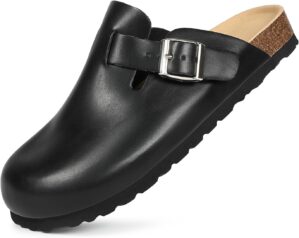 Dumalum Suede Clogs for Women &...