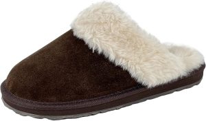 Clarks Womens Open Back Suede Leath...
