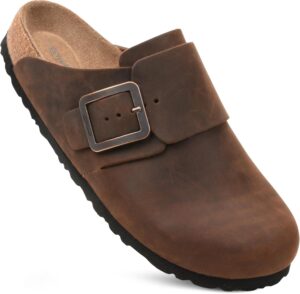 AEROTHOTIC Genuine Leather Clogs fo...