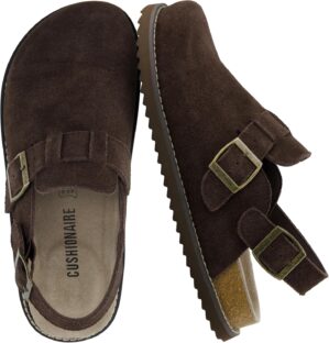 CUSHIONAIRE Brooklyn Suede Womens S...