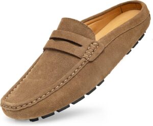 Go Tour Mens Handmade Suede Leather...