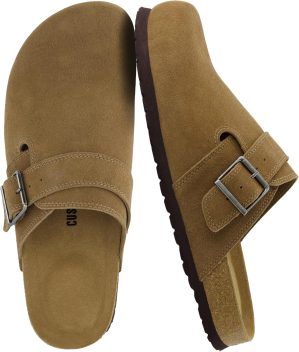 CUSHIONAIRE Hugo Genuine Leather Su...