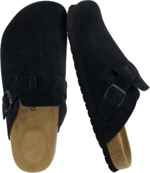 CUSHIONAIRE Haze Genuine Suede Leat...