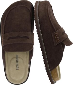 CUSHIONAIRE Wally Loafer-Style Sued...