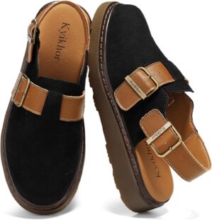 Women’s Suede Leather Loafer ...