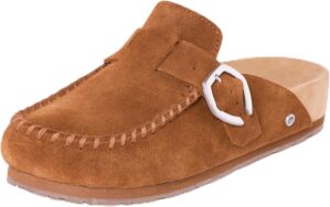Minnetonka Women’s Suede Buck...