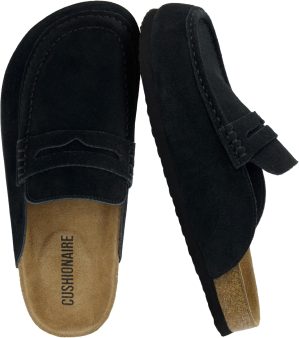 CUSHIONAIRE Fondu Genuine Leather M...