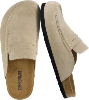 CUSHIONAIRE Fondu Genuine Leather M...