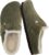 CUSHIONAIRE Haven Genuine Leather Clogs for Women – Faux Fur Lined Slip-On Womens Shoes with Cork Footbed and Adjustable Buckle