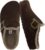 CUSHIONAIRE Haven Genuine Leather Clogs for Women – Faux Fur Lined Slip-On Womens Shoes with Cork Footbed and Adjustable Buckle
