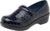 CUSHIONAIRE Women’s Claire Slip-On Clog, Vegan Leather, Memory Foam, Lightweight Comfort Clog with 1.5-Inch Heel