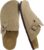 CUSHIONAIRE Haze Genuine Suede Leather Mens Clogs – Comfortable Slip On Potato Shoes for Men with Adjustable Buckle