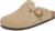 Womens Suede Clogs Mens Genuine Leather Mules Cork Footbed Sandals with Arch Support