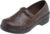 CUSHIONAIRE Women’s Claire Slip-On Clog, Vegan Leather, Memory Foam, Lightweight Comfort Clog with 1.5-Inch Heel