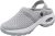 Women’s Orthopedic Clogs with Air Cushion Support to Reduce Back and Knee Pressure Slippers Sandals Slip on Stretch Wide Width Arch Mules Summer Mesh Sneaker Lightweight Outdoor Walking Shoes