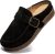 Premium Eco-Leather Women’s Clogs – Slip-Resistant Non-Skid Sole, Plush Memory Foam Insole, Lightweight & Comfortable, Versatile for Work, Casual, or Outdoor Occasions
