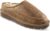Guide Gear Double-Face Shearling Mens Clog Slippers, Leather, Fur-Lined, Warm, Slip-On, Open Back Lounge Slide Shoes, Bedroom House Slippers, Indoor and Outdoor