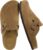 CUSHIONAIRE Haze Genuine Suede Leather Mens Clogs – Comfortable Slip On Potato Shoes for Men with Adjustable Buckle