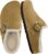 CUSHIONAIRE Haven Genuine Leather Clogs for Women – Faux Fur Lined Slip-On Womens Shoes with Cork Footbed and Adjustable Buckle